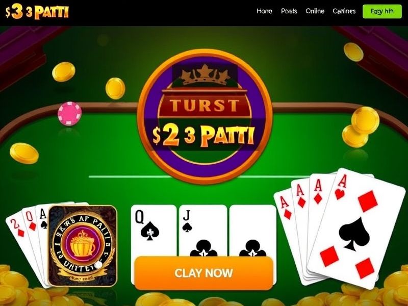 Play 3 Patti online with expert guides, game strategies, and trusted casino recommendations. Learn the rules, find the best sites, and master tricks to win real money.